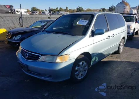 2004 Honda Odyssey Ex z USA, uszkodzony, nr VIN 5FNRL18884B136866